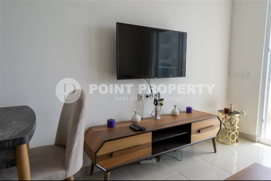 Видовая квартира 1+1, 56м² в элитном комплексе, в 400м от моря в Махмутларе, Алания-id-1557-фото-13