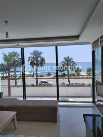 Благоустроенная меблированная квартира на первой линии от моря, в центре современного района Аланьи - Нижняя Оба-id-7148-фото-2