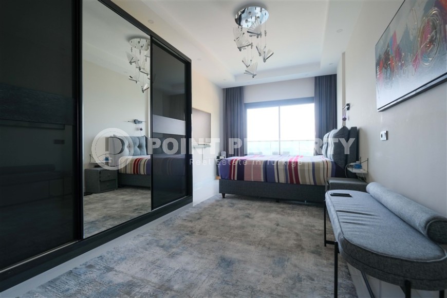 Панорамная квартира с роскошным видом на море, в спокойном, живописном районе Аланьи - Каргыджак-id-7154-фото-6