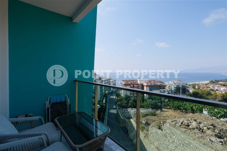 Панорамная квартира с роскошным видом на море, в спокойном, живописном районе Аланьи - Каргыджак-id-7154-фото-12