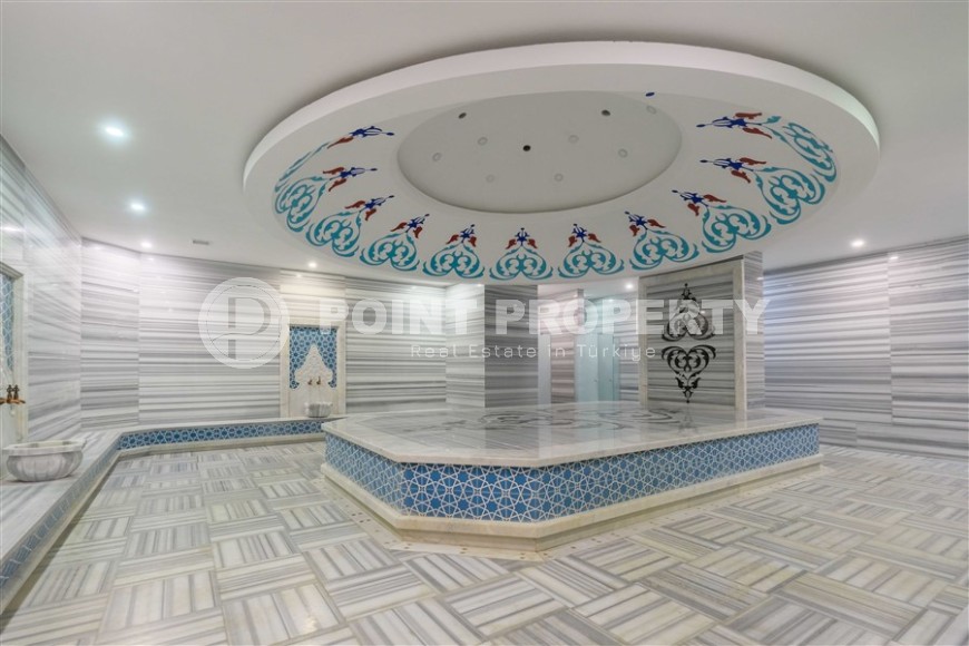 Панорамная квартира с роскошным видом на море, в спокойном, живописном районе Аланьи - Каргыджак-id-7154-фото-14