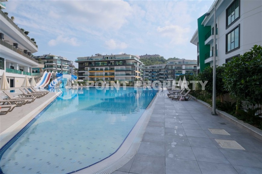 Панорамная квартира с роскошным видом на море, в спокойном, живописном районе Аланьи - Каргыджак-id-7154-фото-17