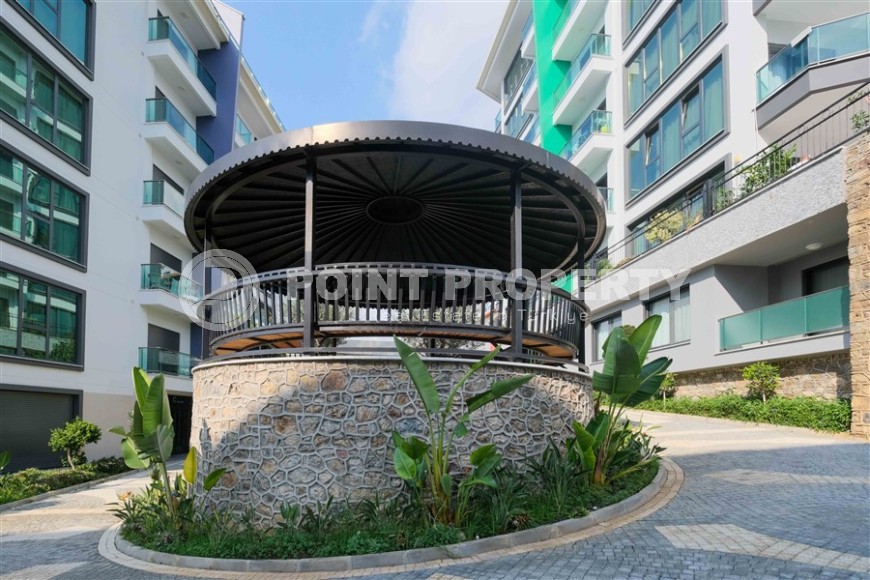 Панорамная квартира с роскошным видом на море, в спокойном, живописном районе Аланьи - Каргыджак-id-7154-фото-23