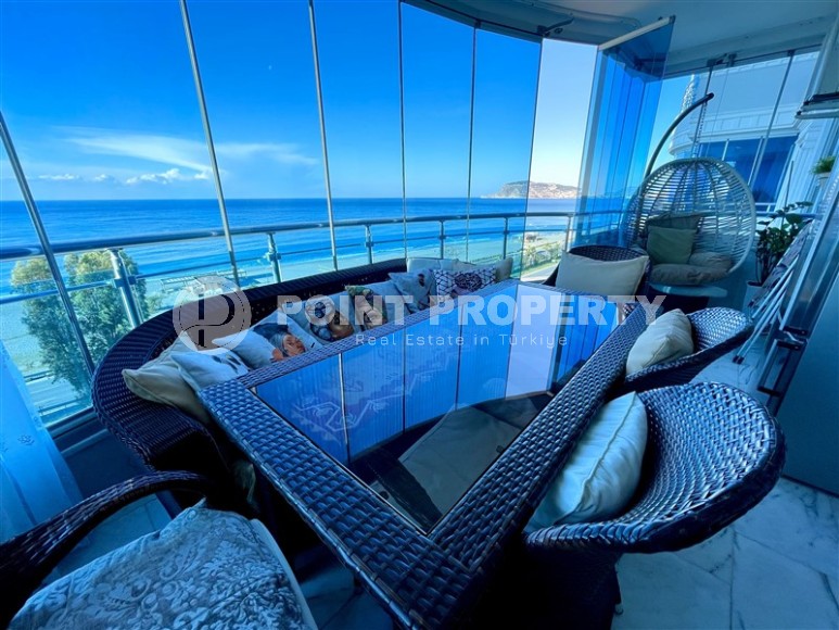 Атмосферная квартира с видом на море, на 7-м этаже в жилом комплексе с богатой внутренней инфраструктурой-id-7155-фото-14