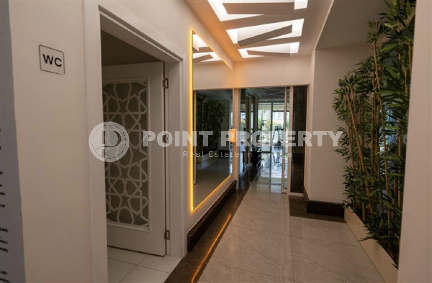 Видовая квартира 1+1, 56м² в элитном комплексе, в 400м от моря в Махмутларе, Алания-id-1557-фото-31