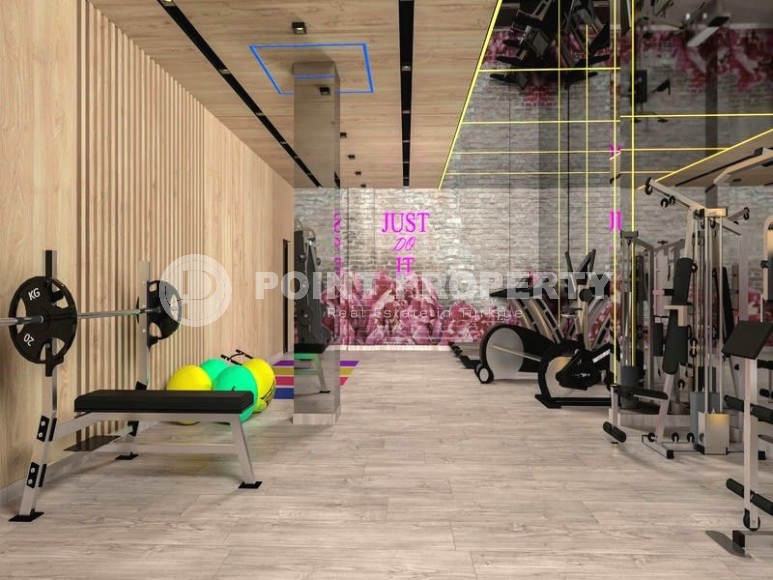 Двухуровневая квартира 2+1 в жилом комплексе на завершающем этапе строительства, в 300 метрах от моря-id-7158-фото-16