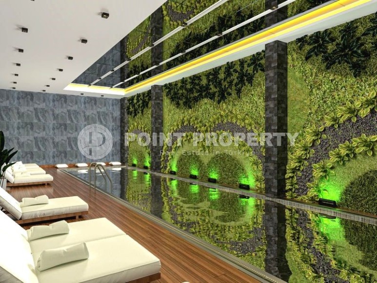 Двухуровневая квартира 2+1 в жилом комплексе на завершающем этапе строительства, в 300 метрах от моря-id-7158-фото-18