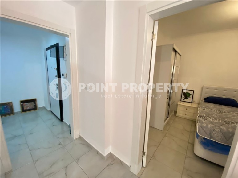 Светлая уютная квартира 1+1, общей площадью 60 м2, в центре популярного района Аланьи - Махмутлар-id-7162-фото-6