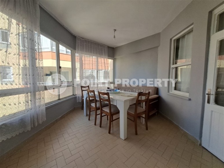 Недорогая меблированная квартира 2+1, общей площадью 125 м2, в современном районе центральной части Аланьи - Гюллер Пынары-id-7164-фото-12