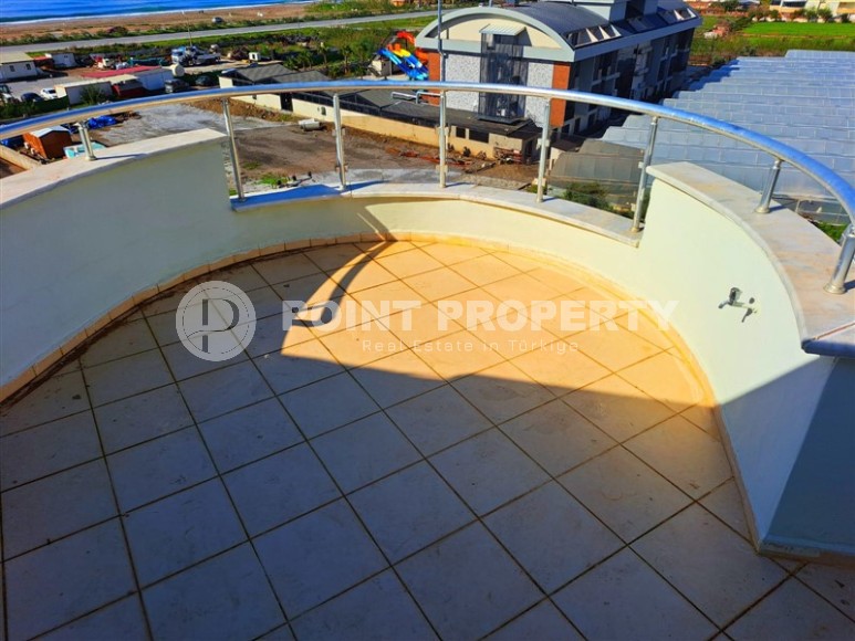 Панорамная двухуровневая квартира с роскошным видом на море, в ухоженном жилом комплексе с бассейном и садом-id-7168-фото-13