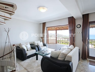 Трехэтажная вилла с панорамным видом на море, в живописном, экологически чистом районе Аланьи - Демирташ-id-7169-фото-2