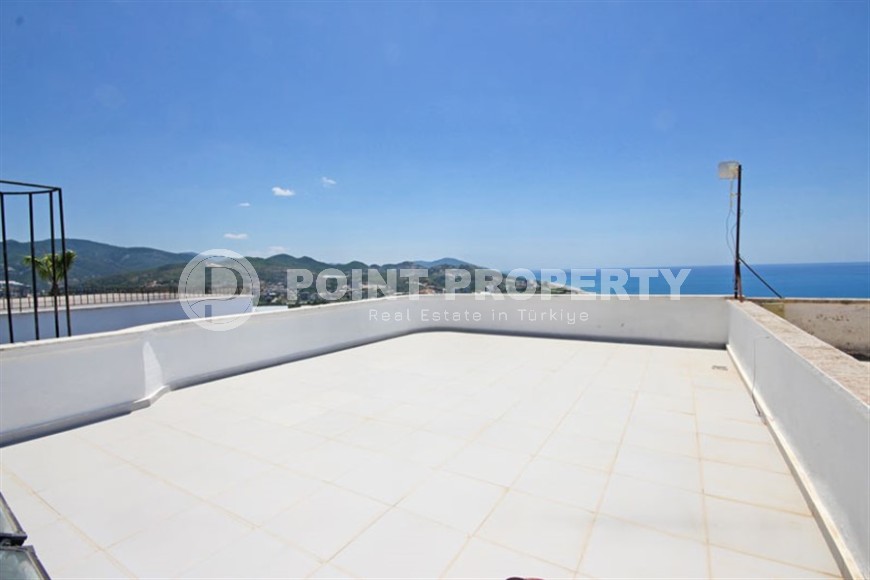Трехэтажная вилла с панорамным видом на море, в живописном, экологически чистом районе Аланьи - Демирташ-id-7169-фото-20