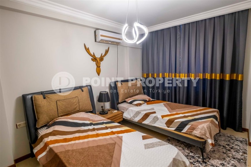 Comfortable apartment with modern design, furniture and household appliances 50 meters from the sea, in the center of Mahmutlar-id-7170-photo-5