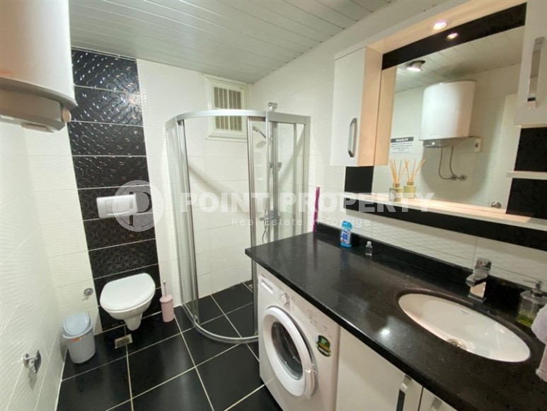 Компактная квартира 1+1, общей площадью 50 м2, в современном жилом комплексе в центре Аланьи-id-7173-фото-5