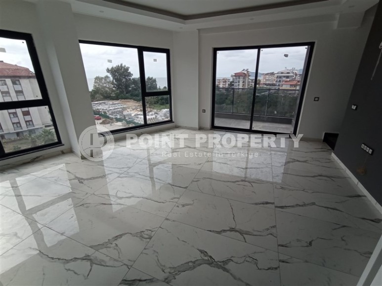 Двухуровневая квартира с панорамным видом на море и гору Кале, в современном жилом комплексе, введенном в эксплуатацию в 2023 году-id-7174-фото-2