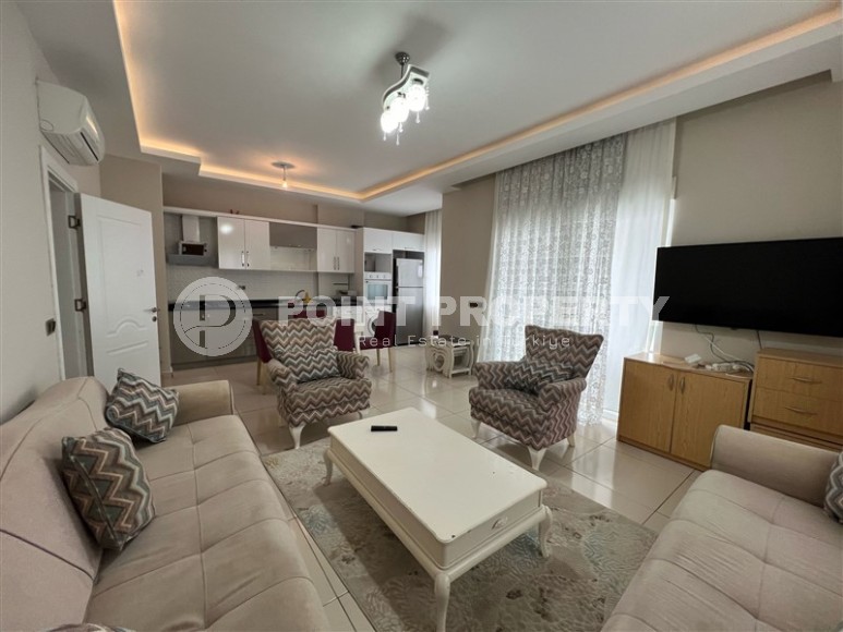 Cozy, comfortable apartment with sea views, on the 6th floor, in the center of the popular resort of Alanya - Mahmutlar-id-7177-photo-3