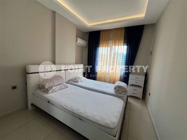 Cozy, comfortable apartment with sea views, on the 6th floor, in the center of the popular resort of Alanya - Mahmutlar-id-7177-photo-5