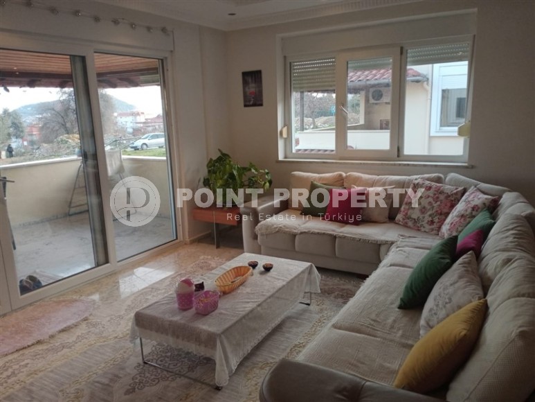 Двухэтажная вилла-близнец с собственным садом, в живописном, экологически чистом районе Аланьи - Тепе-id-7179-фото-3