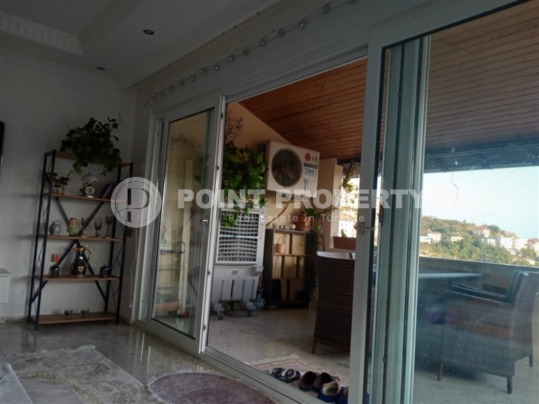 Двухэтажная вилла-близнец с собственным садом, в живописном, экологически чистом районе Аланьи - Тепе-id-7179-фото-17