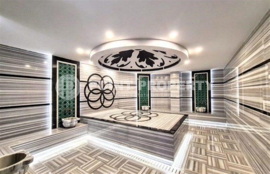 Квартира 2+1 с мебелью и бытовой техникой, в 650 метрах от роскошного пляжа Клеопатры-id-7181-фото-9