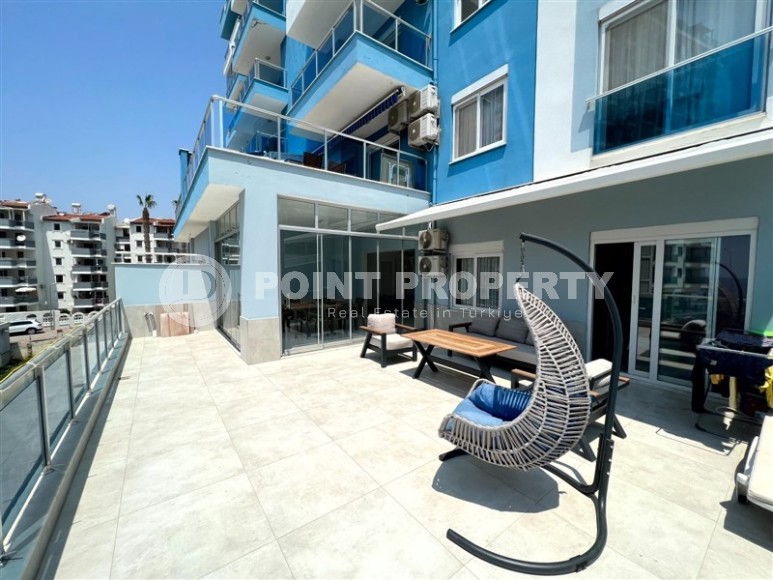 Панорамная квартира с роскошным видом на море, в 100 метрах от пляжа, в центре района Махмутлар-id-7183-фото-8