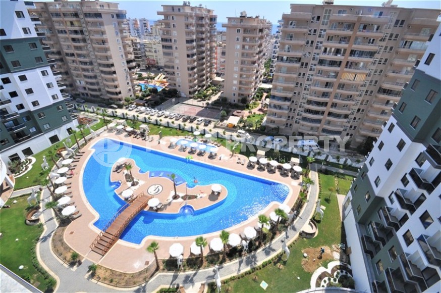 Compact 1+1 apartment with views of the city and the Taurus Mountains, on the 10th floor, 550 meters from the sea-id-7186-photo-24