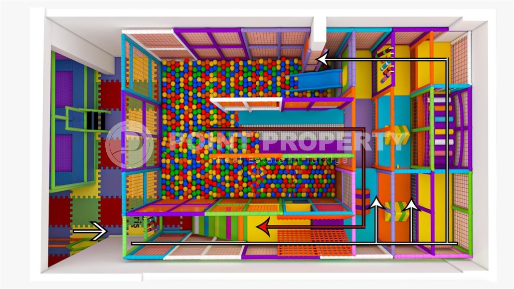 Просторная линейная квартира 3+1, общей площадью 190 м2, в ультрасовременном жилом комплексе с инфраструктурой «город в городе»-id-7187-фото-22