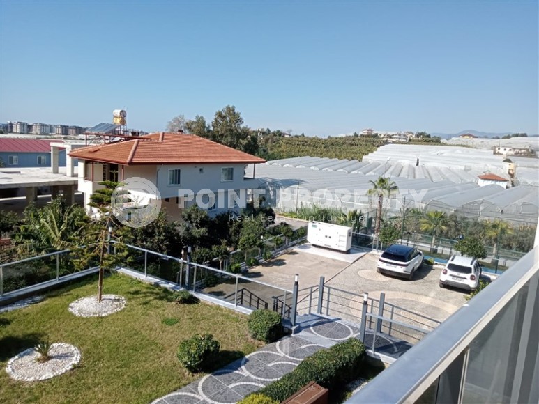 Компактная квартира 1+1, общей площадью 57 м2, в современной резиденции 2023 года постройки, в престижном районе Аланьи - Каргыджак-id-7193-фото-7