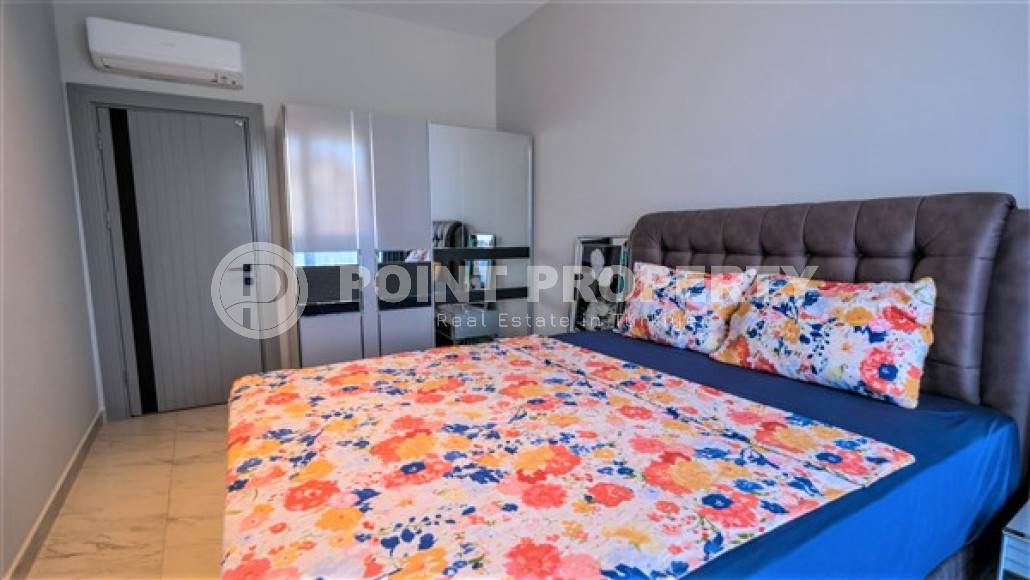 Уютная двухкомнатная квартира, 62м², на первой береговой линии в Каргыджаке, Алания.-id-1560-фото-10