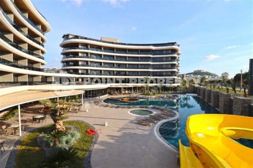 Уютная двухкомнатная квартира, 62м², на первой береговой линии в Каргыджаке, Алания.-id-1560-фото-23