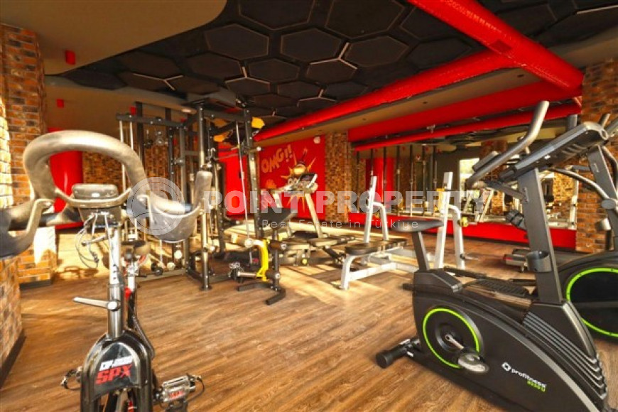 Уютная двухкомнатная квартира, 62м², на первой береговой линии в Каргыджаке, Алания.-id-1560-фото-31