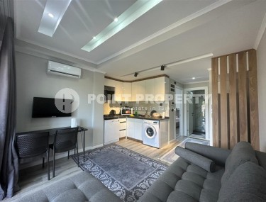 Небольшая квартира 1+1, общей площадью 55 м2, в зеленом, экологически чистом районе Аланьи - Газипаша-id-7211-фото-2