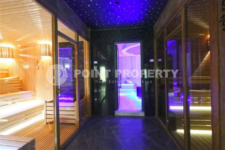 Уютная двухкомнатная квартира, 62м², на первой береговой линии в Каргыджаке, Алания.-id-1560-фото-34