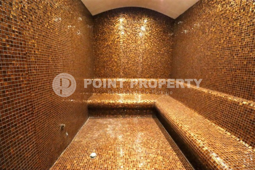 Уютная двухкомнатная квартира, 62м², на первой береговой линии в Каргыджаке, Алания.-id-1560-фото-35