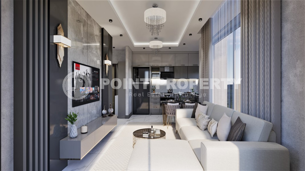 Бюджетные квартиры в Алании в районе Демирташ-id-1077-фото-2