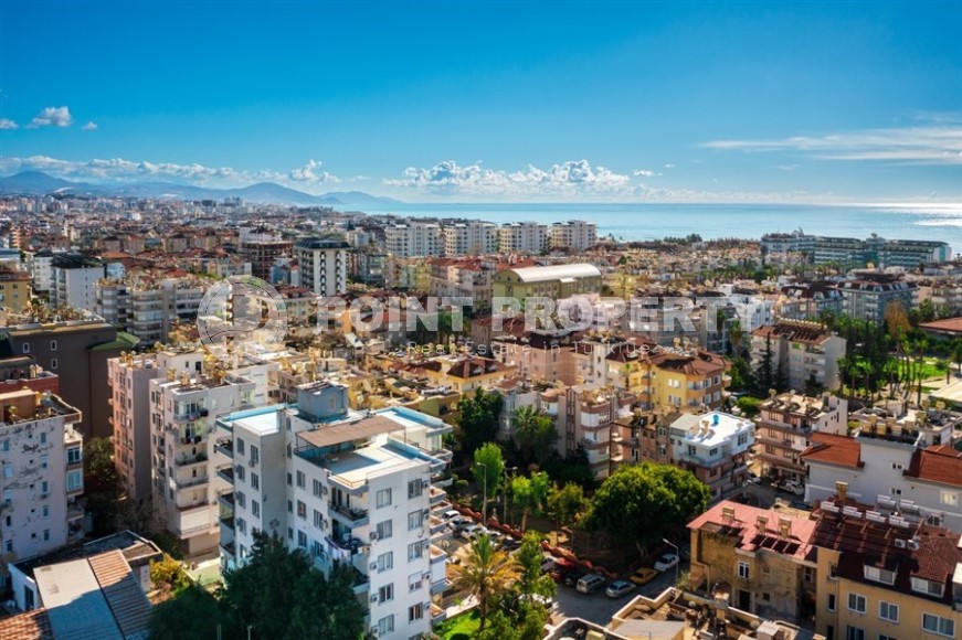 Благоустроенная меблированная квартира 1+1, общей площадью 55 м2, в центре современного района Аланьи - Нижняя Оба-id-7216-фото-16