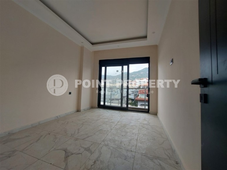 Современный трёхкомнатный пентхаус 109 м2 в резиденции на стадии строительных работ, центр Аланьи, Кейкубат-id-4017-фото-7