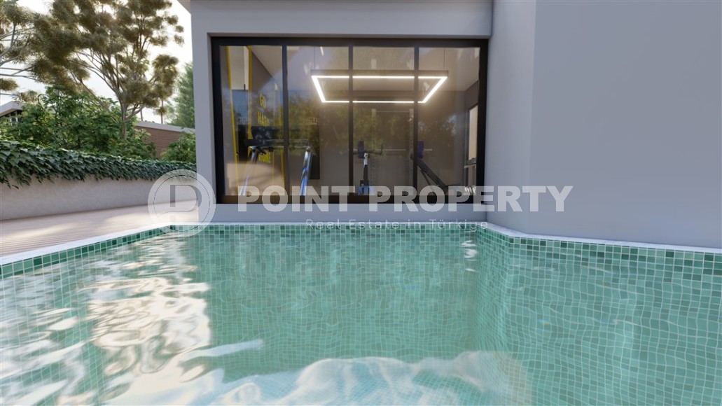 Современный трёхкомнатный пентхаус 109 м2 в резиденции на стадии строительных работ, центр Аланьи, Кейкубат-id-4017-фото-16