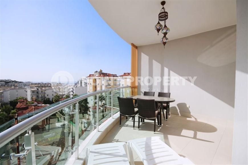 Ready-to-move-in apartment with furniture and household appliances, 600 meters from the sea, in a quiet area of Alanya - Avsallar-id-7219-photo-9