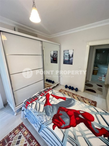 Furnished three-room apartment, 130m², in a cozy complex with a swimming pool, in the center of Alanya-id-1561-photo-17