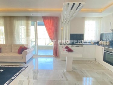 Bright, atmospheric apartment on the first line from the sea, in the center of the prestigious area of Alanya - Kestel-id-7231-photo-3