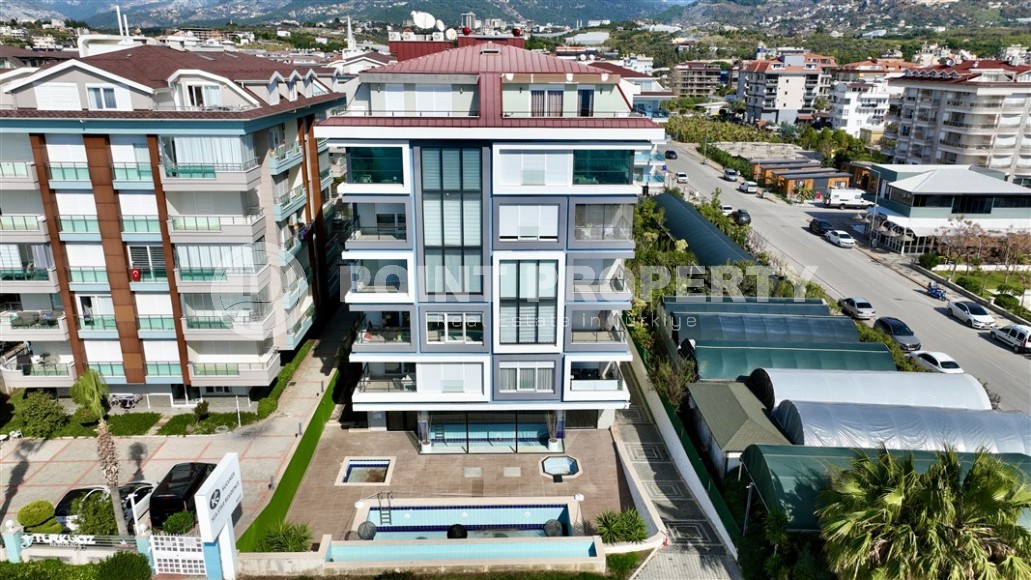 Bright, atmospheric apartment on the first line from the sea, in the center of the prestigious area of Alanya - Kestel-id-7231-photo-18