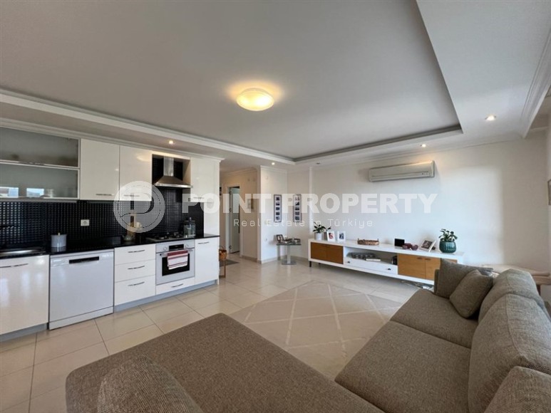 Панорамная двухуровневая квартира на 7-м этаже с мансардой, в перспективном районе Аланьи - Авсаллар-id-7233-фото-4