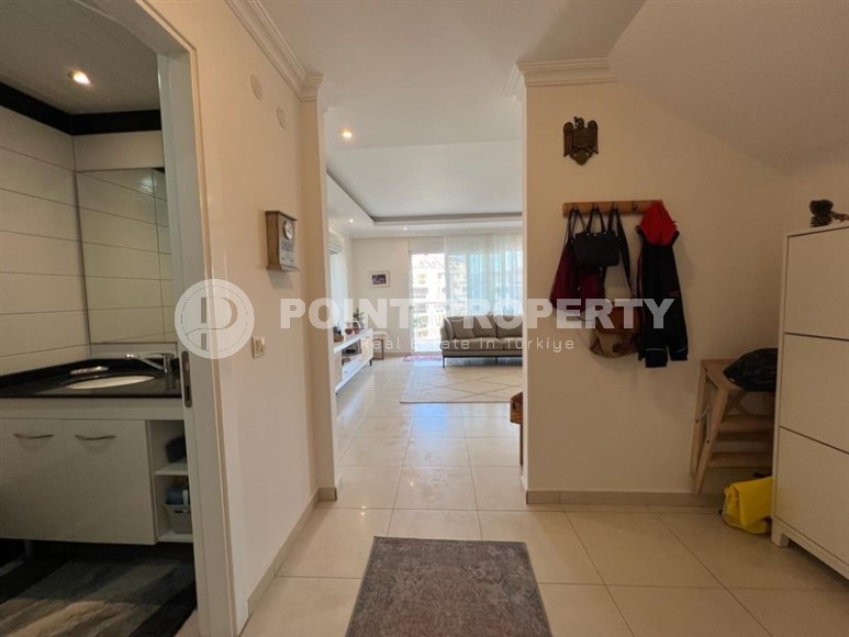 Панорамная двухуровневая квартира на 7-м этаже с мансардой, в перспективном районе Аланьи - Авсаллар-id-7233-фото-11