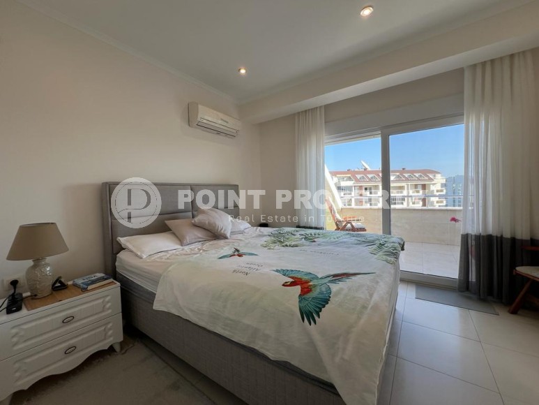 Панорамная двухуровневая квартира на 7-м этаже с мансардой, в перспективном районе Аланьи - Авсаллар-id-7233-фото-9