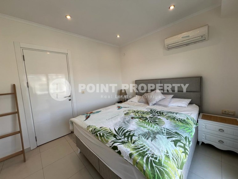 Панорамная двухуровневая квартира на 7-м этаже с мансардой, в перспективном районе Аланьи - Авсаллар-id-7233-фото-10