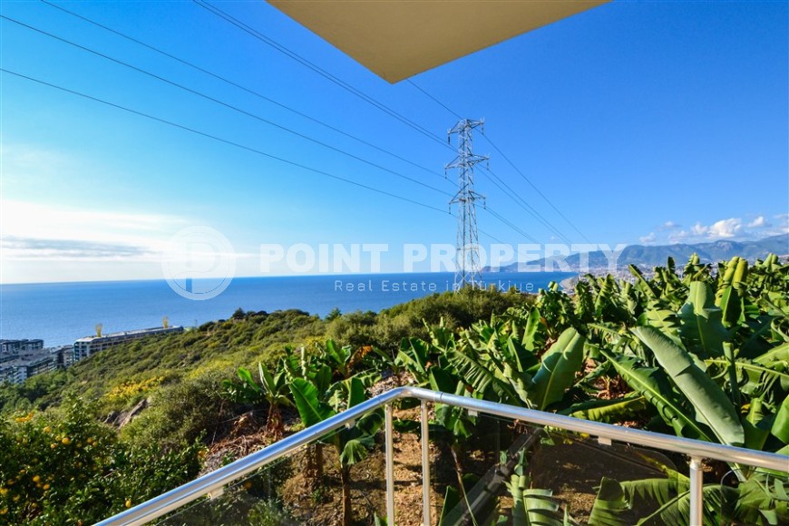 Ready-to-move-in apartment with panoramic sea views, in a green, environmentally friendly area of Alanya - Kargicak-id-7234-photo-15