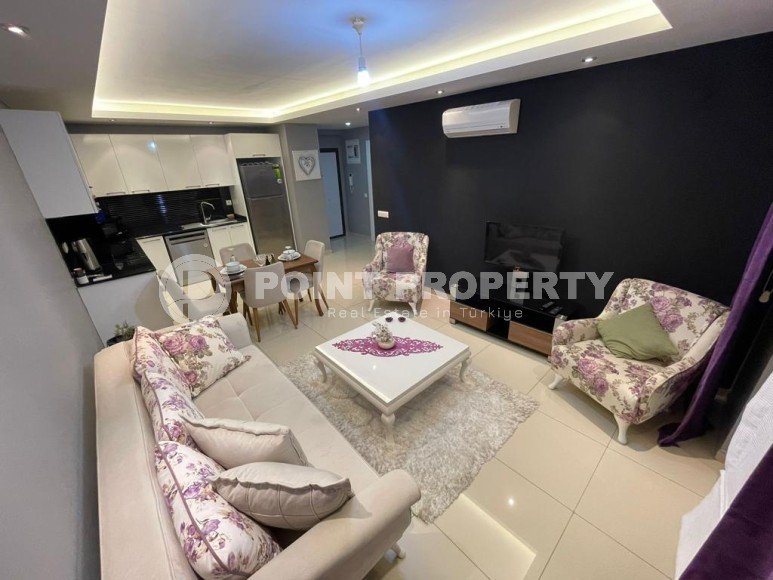 Cozy apartment with furniture and household appliances 950 meters from the sea, in a quiet area of Alanya - Cikcilli-id-7236-photo-16