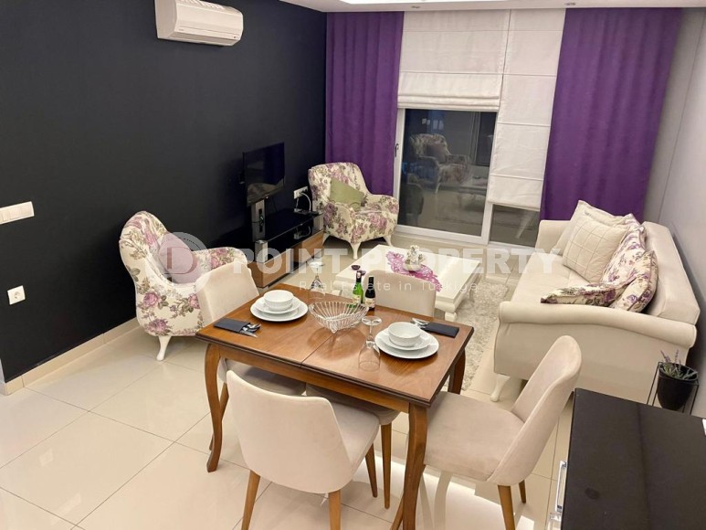 Cozy apartment with furniture and household appliances 950 meters from the sea, in a quiet area of Alanya - Cikcilli-id-7236-photo-18