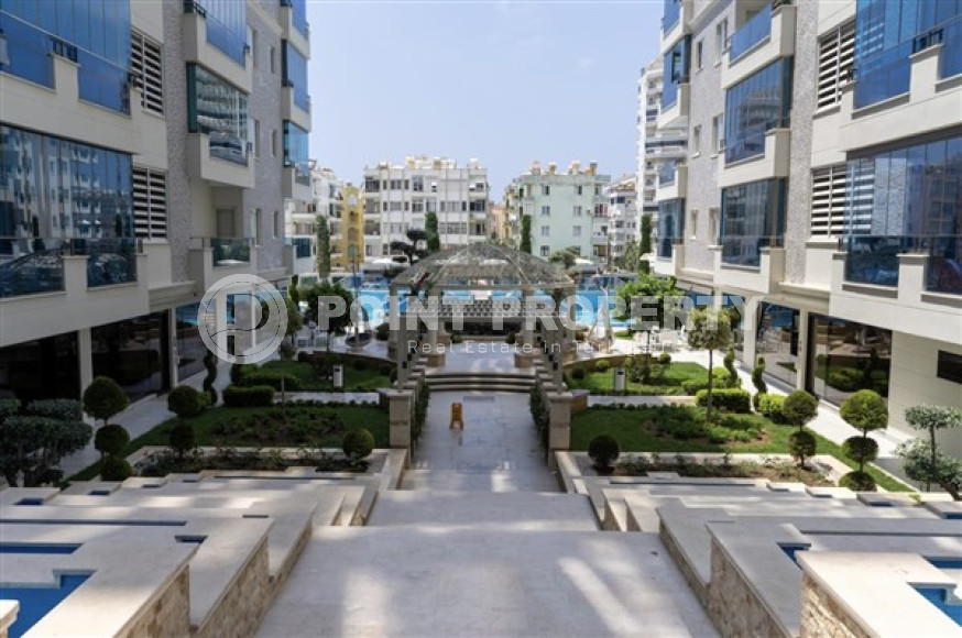 В элитном комплексе: квартира 1+1, 67м², с мебелью, в 300м от пляжей Махмутлара, Алания-id-1563-фото-2